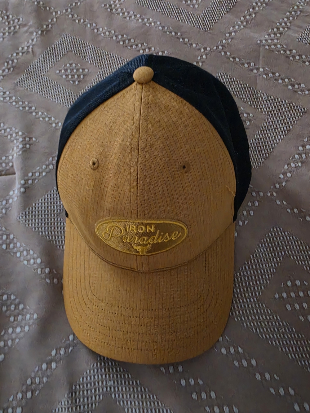 Under Armour Project Rock  Two-Tone Mustard & Black Men’s Cap